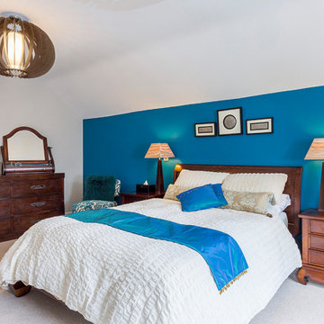 Remodelled master bedroom, and dressing room