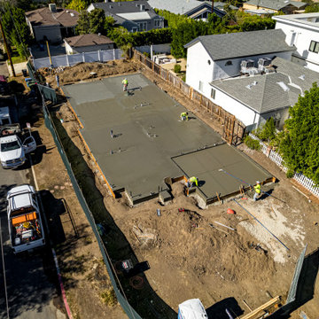 complete back yard renovation