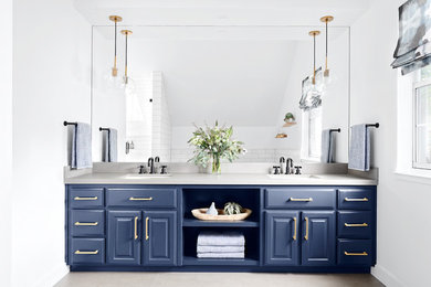 Bathroom - transitional bathroom idea in San Francisco