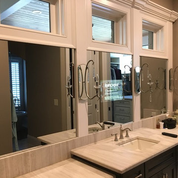 Custom Mirror TV Installation