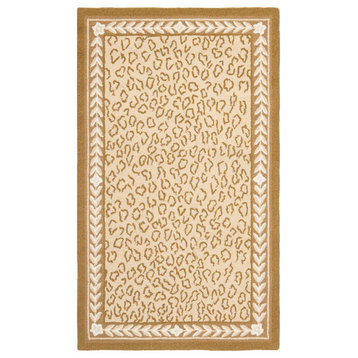 Safavieh Chelsea Collection HK15 Rug, Ivory, 2'6"x4'