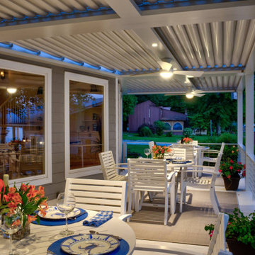 Louvered Pergolas & Motorized Screens