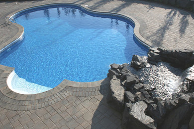 Elegant pool photo in Calgary