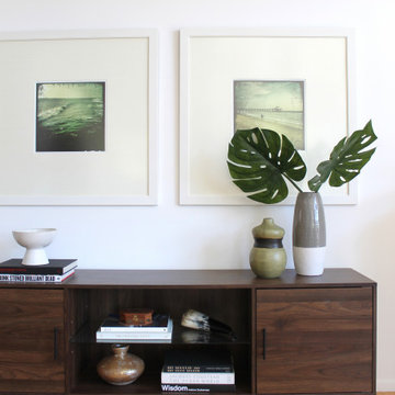 Mid Century Modern Style Credenza in Postmodern LA Home