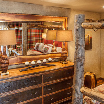 Southwestern Rustic Master Bedroom