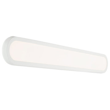 Modern Forms Argo Bathroom Vanity Light in White