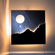 Lighted wall art