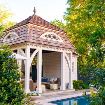 Cape Cod Inspired Pool House