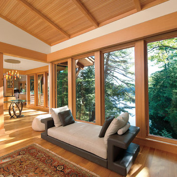 Marvin Ultimate Casement Windows Family Room Decorative