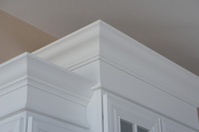 Example of a trendy home design design in New York