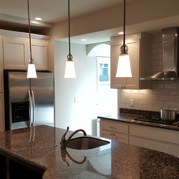 Transitional kitchen in Kenmore, WA