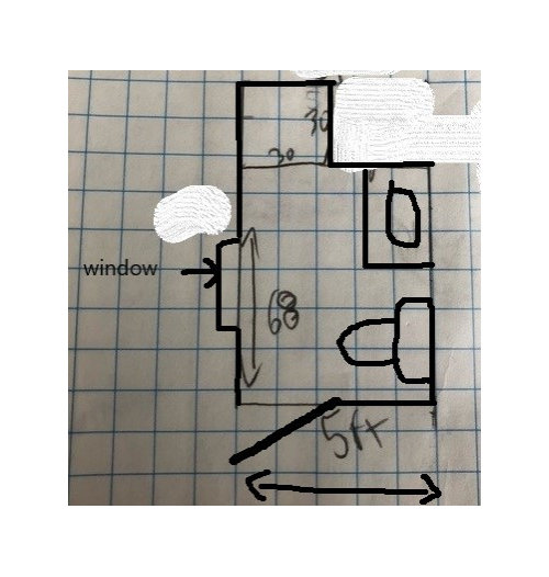 Smallest Shower Ever