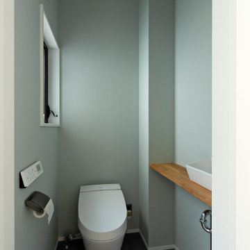 清潔感溢れる北欧ヴィンテージの寒色使い