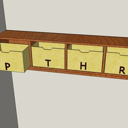 Entryway Cubby - Display And Wall Shelves 