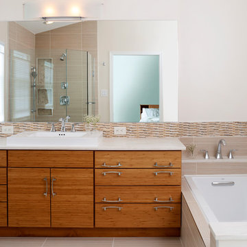 Reimagined Townhouse Master Bath- After