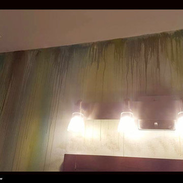 Bathroom Wall to look like a Painting