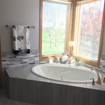 Gray Master Bath Suite