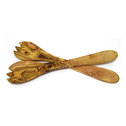 Le Souk Olivique - Olivique Sporks, Flat Handle, Set of 2 - Serving Utensils