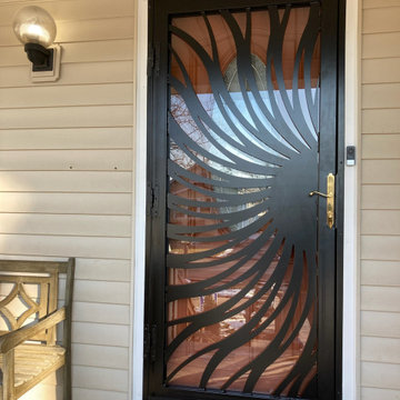 NDF FIREBURST STEEL SECURITY STORM DOOR