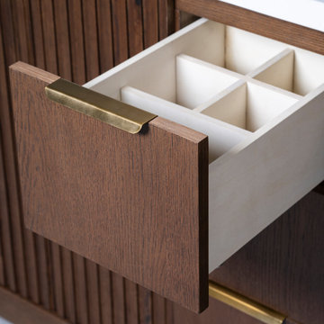 Kathryn 72'' Dark Bathroom Vanity