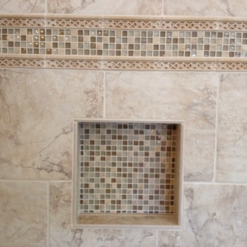Mosaic Deco Row and Niche