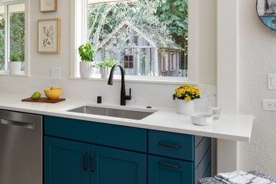 Kitchen - transitional kitchen idea in Seattle