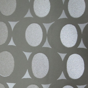 Lustrous Wallpaper R3581, Pearl, Double Roll