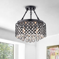 4-Light Flush Mount - Flush-mount Ceiling Lighting