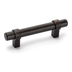 Cosmas - Cosmas 161-3ORB Oil Rubbed Bronze 3&rdquo; CTC (76mm) Euro Bar Pull - Cabinet And Drawer Handle Pulls
