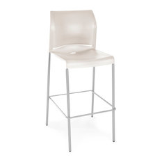 OFM Inc - Model E2000 Home Plastic Seat Essentials Stool, Antique - Bar Stools and Counter Stools