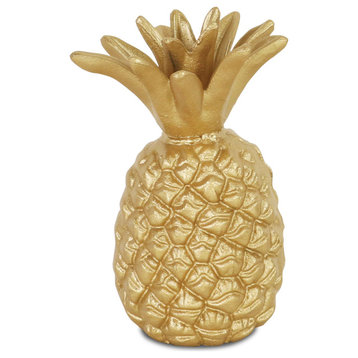 Gold Cast Iron Pineapple
