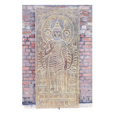 Consigned Shakyamuni Standing Buddha Abhaya Mudra Wall Art