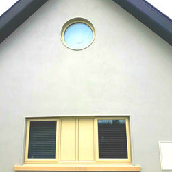 Circle & Triangle Window - Children's Nursery - Galway - Interior Shutters