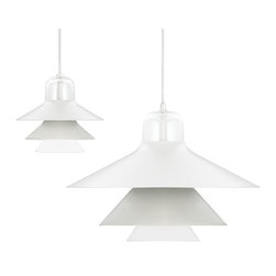 Light Grey Ikono Pendant Lamp by Simon Legald for Normann Copenhagen - Pendant Lighting