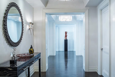 Example of a minimalist entryway design in New York