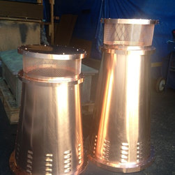 Copper Chimney Caps, Shrouds and Pots - Products