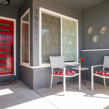 Kitchen & fireplace in Reseda
