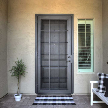 Colonial Iron Security Door