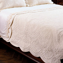 white quilts