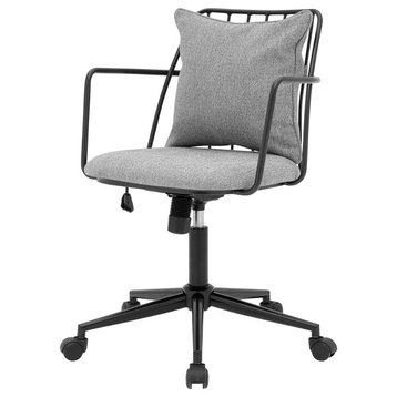 Edison KD Fabric Office Chair, Gray
