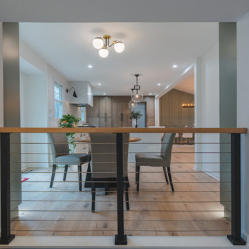 Sleek Elegance: Slim Shaker Cabinet Kitchen Renovation