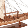 Old Modern Handicrafts Viking Drakkar Wooden Boat Model - Collectible - View #10