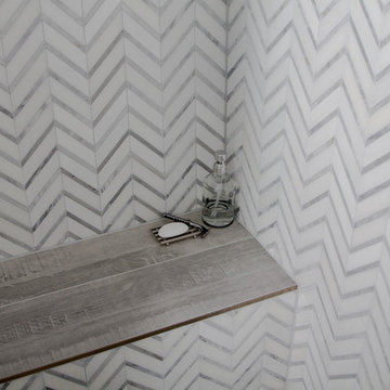 Modern Home Mixing Texture and Stone