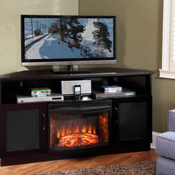FURNITECH - FURNITECH - MODEL FT60CCCFB - Entertainment Centers And Tv Stands