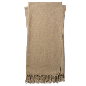 Ellen DeGeneres Crafted by Loloi Brody Throw, Taupe