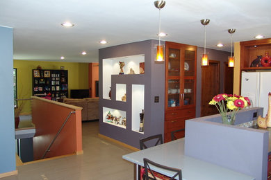Example of a trendy hallway design in Other