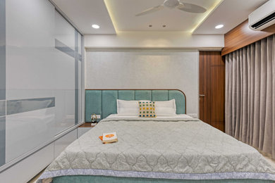Olive Greens A703 – 3BHK Standard Turnkey Interior Design in Ahmedabad