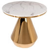 Gigi Marble Top Dining Bistro Table