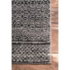 nuLOOM Nova Stripes Contemporary Area Rug, Dark Gray, 2'x3'