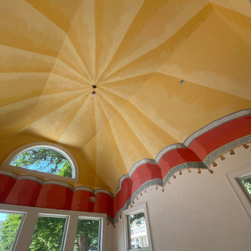 Sunroom tent ceiling